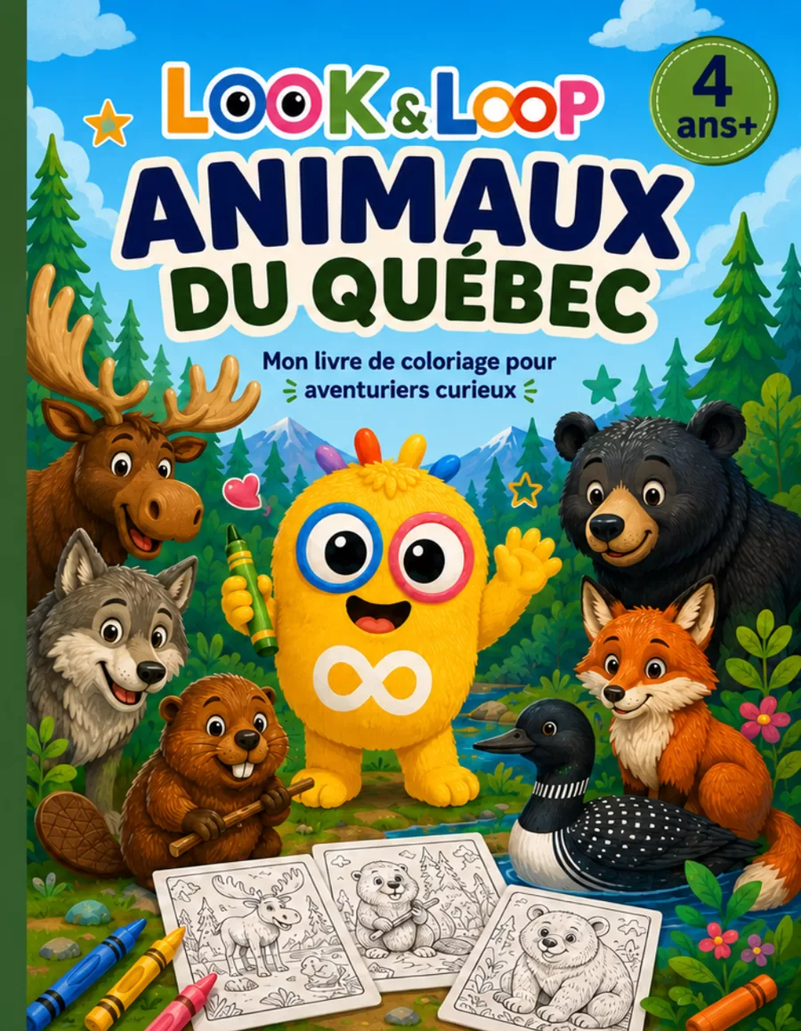 Couverture du livre Animaux du Québec