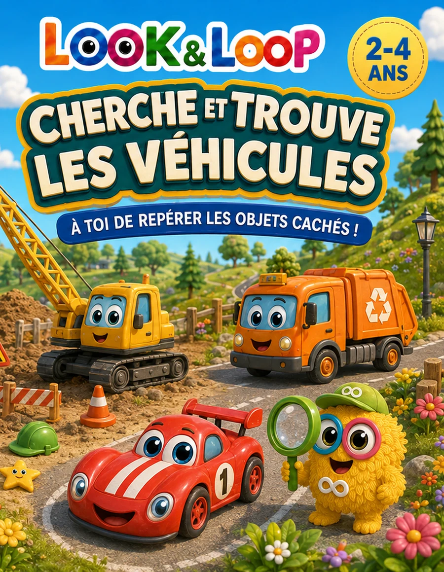 Couverture du livre Mon premier Cherche et trouve - Les véhicules