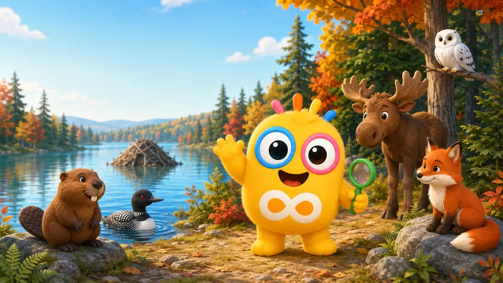 Illustration de l’univers Animaux du Québec